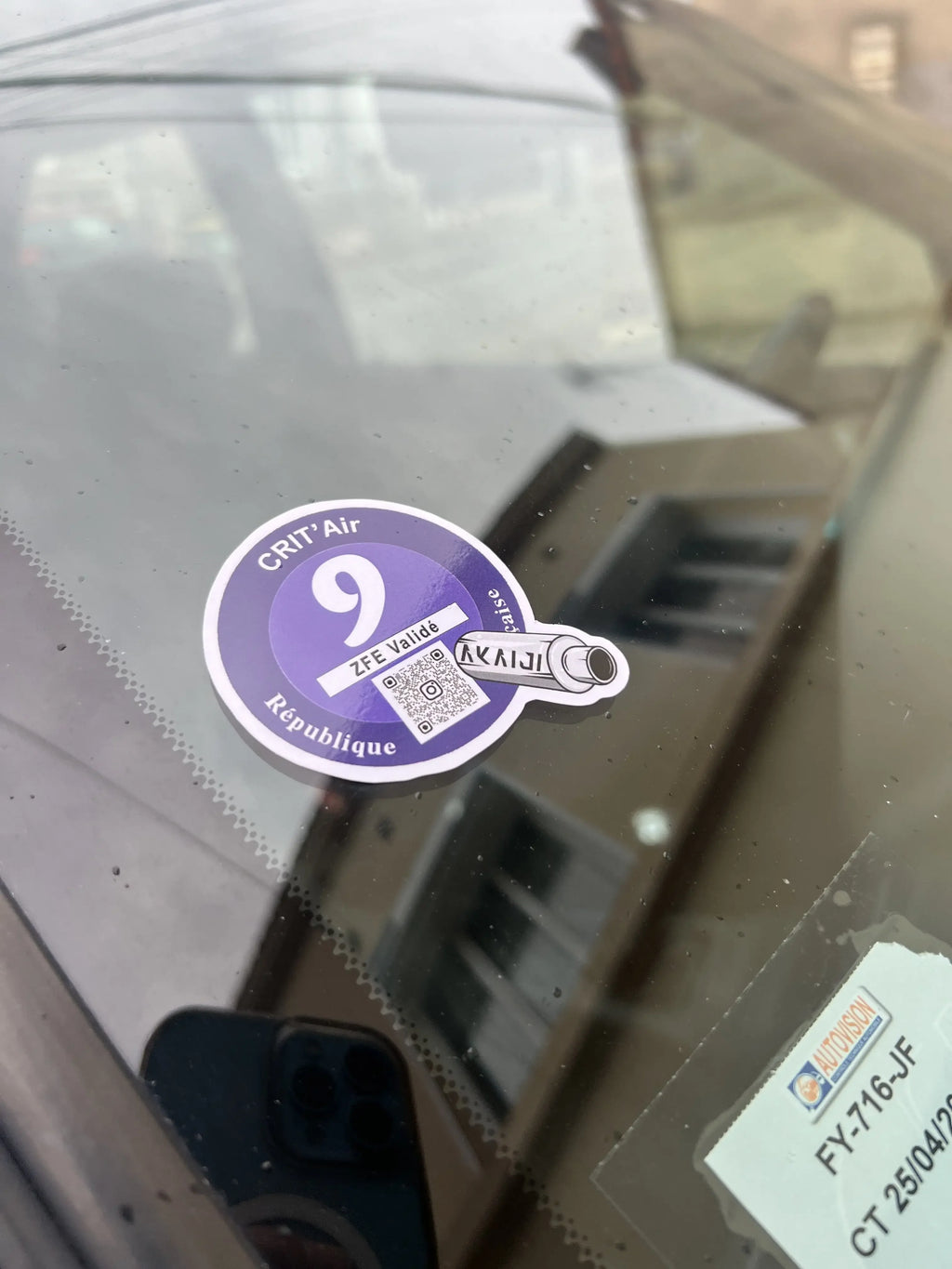 STICKER ZFE OFFICIEL AKAIJI Akaiji Shop