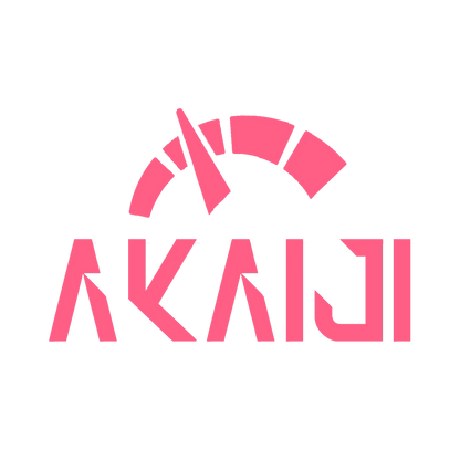 STICKER ROSE ROND OFFICIEL AKAJI - Akaiji Shop